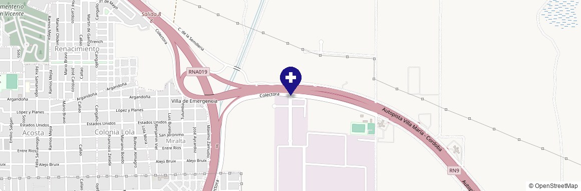 Mapa de +Metros Córdoba